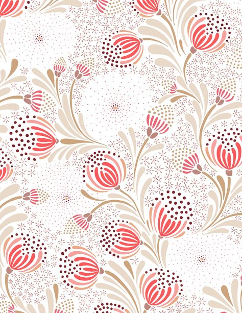 Modern Floral Prints by Amanda Caronia - Pattern Observer Clothes Print Design Patterns, Modern Textiles Patterns, Skater Design, Flower Pattern Design Prints, Patterns Drawing, Flower Print Design, Floral Design Pattern, Modern Pattern Design, Modern Floral Pattern