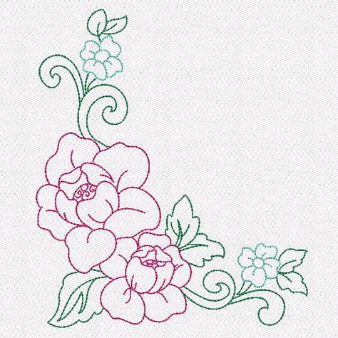 Rose Drawing Simple Sketch, Running Stitch Embroidery Design Simple, Double Running Stitch Embroidery, Dirndl Embroidery, Running Stitch Embroidery Design Ideas, Running Stitch Embroidery Design, Running Stitch Embroidery, Rose Drawing Simple, Native Patterns