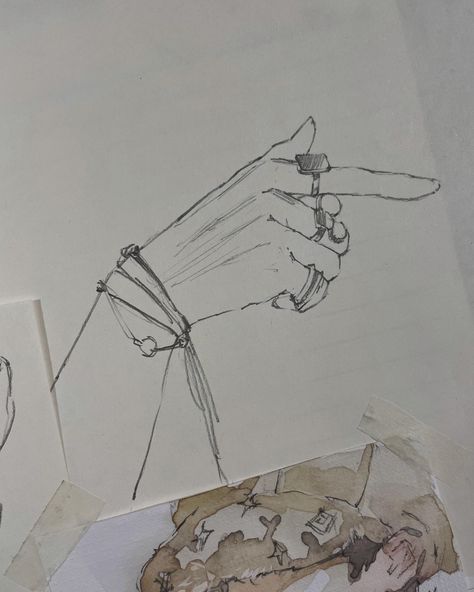 V Hand Drawing, Aesthetic Hand Sketch, Taehyung Aesthetic Drawing, Hand Sketches Aesthetic, Painting Ideas With Pencil, Taekook Drawing, Bts V Sketch, Kpop Fanart Sketch, V Hands