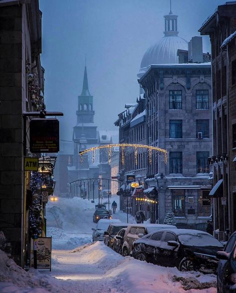 Live MTL on Instagram: “Beautiful Old Montreal 🙌🏻🌨| 📸@margaret_e_mac  #livemtl #livemontreal #mtl #montreal #514 #canada #explorecanada #quebec #qc #québec #nature…” Quebec City Winter, Montreal Travel, Canada City, Old Quebec, Old Montreal, Travel Bucket List Usa, Old Port, Explore Canada, Of Montreal