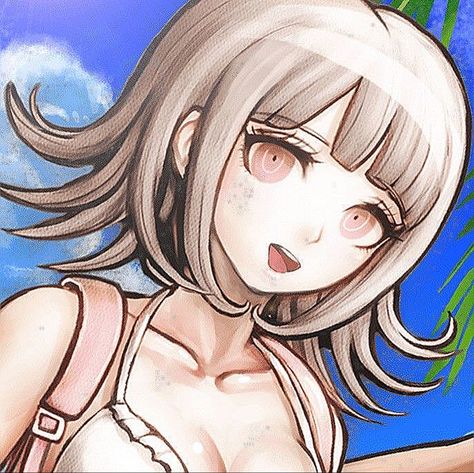 Danganronpa Pfp Chiaki, Nanami Chiaki, Chiaki Nanami, Goodbye Despair, Danganronpa 2, My Logo, Picture Icon, Danganronpa Characters, Game Icon