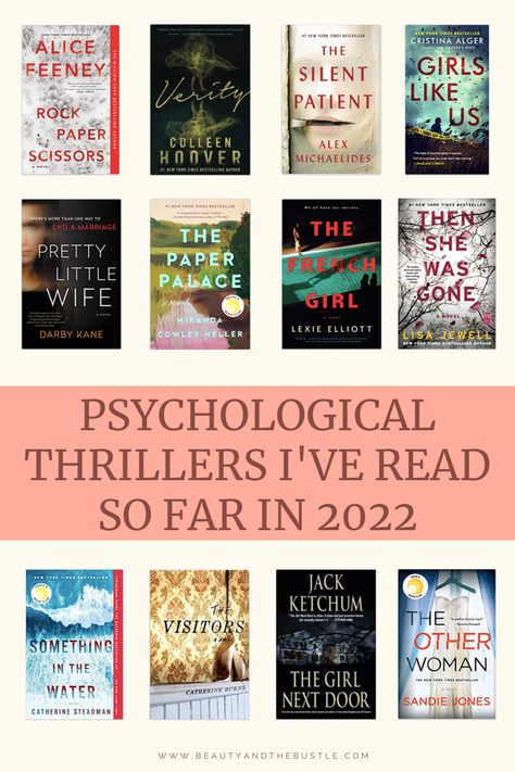 Thriller Books Like Verity, Best Romance Thriller Books, Best Psychological Thrillers Books Of All Time, Must Read Thriller Books, Best Mystery Thriller Books 2022, Best Thriller Books 2022, Books To Read Psychological Thriller, Popular Thriller Books, Thrillers To Read