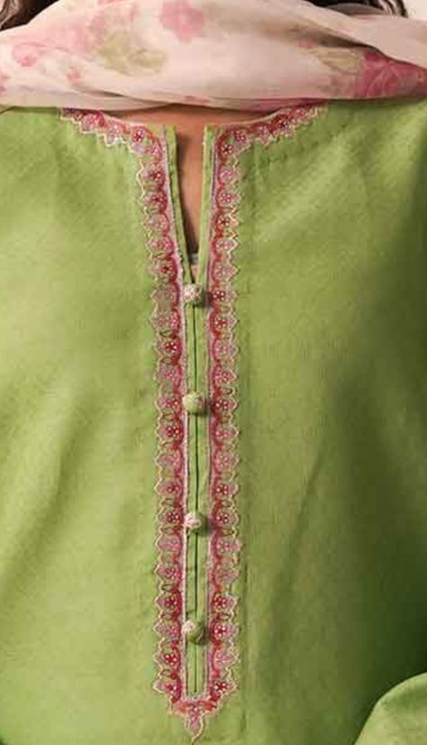 Kurti Nack Design Latest Fashion Simple, Kurti Nack Design Latest Fashion, Strait Kurti Designs Latest, Neck Design For Women, Kurti Neck Designs Latest Fashion, Simple Neck Design, Neck Ideas, Silk Kurtis, Indian Dress Up