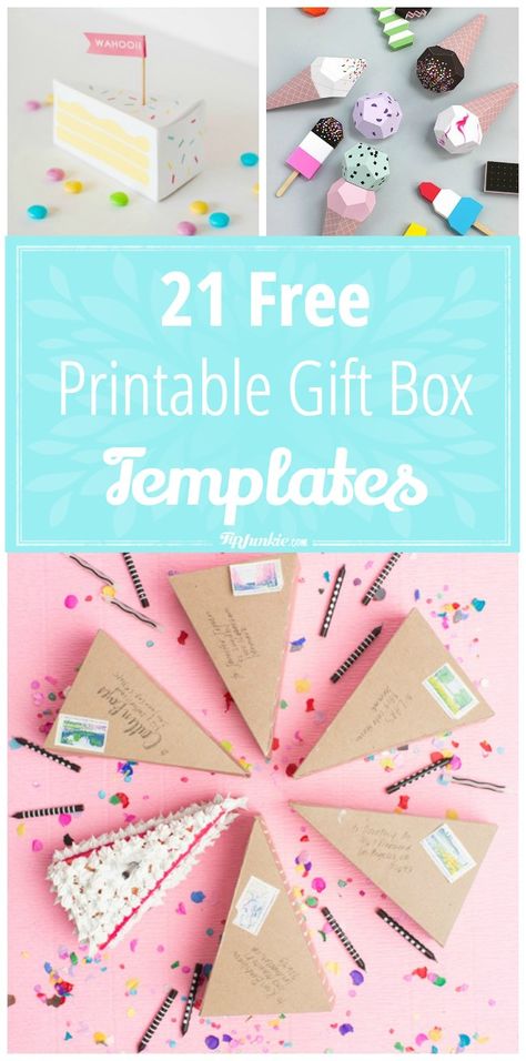 Free Gift Box Templates For Cricut, Paper Box Template Free Printable Gift Bags, Cricut Gift Boxes, Gift Box Template Printable, Gift Box Templates, Box Package Design, Gift Box Template Free, Box Templates Printable Free, Diy Gift Box Template