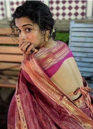 Mithila Palkar Saree Look, Mithila Palkar Outfits, Mithila Palkar Saree, Marathi Mulgi, Sari Style, Mithila Palkar, Traditional Photography, Rajasthani Dress, Desi Fits