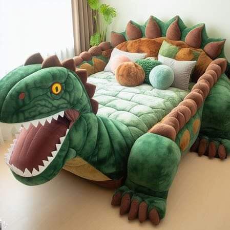 Dinosaur Bed, Boys Room Diy, Teen Room Designs, Creative Beds, Kids Bed Design, Small Bedroom Inspiration, Dinosaur Bedding, Boys Bedroom Furniture, Amazing Bedroom Designs