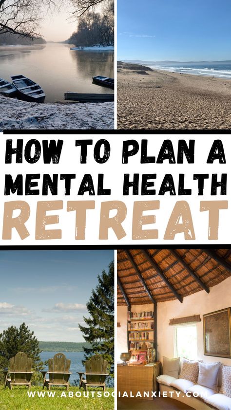 Are you wondering how to plan a DIY mental health retreat? This post shares a step by step plan as well as a planner template you can purchase to bring your retreat to life! Also sharing the best retreat activities, retreat goodie bag ideas, and retreat wellness activities. Health Retreat Ideas, Mental Health Retreat, Retreat Activities, Goodie Bag Ideas, Health Retreat, Retreat Ideas, Wellness Activities, Bag Ideas, Plan A