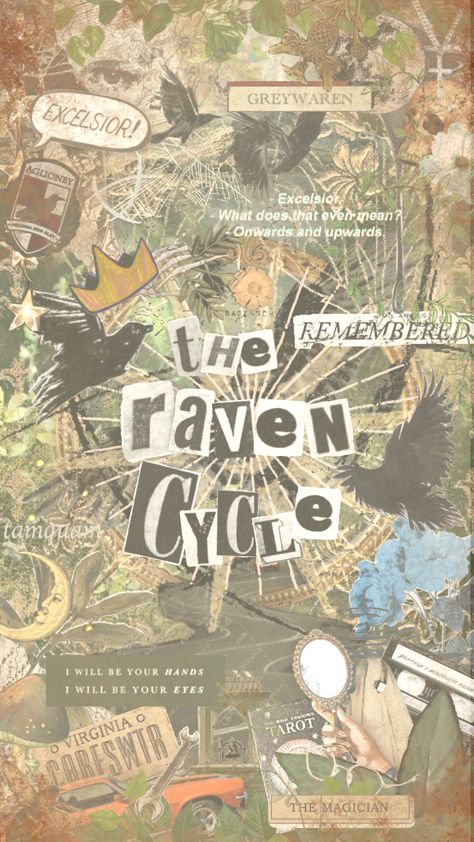 For @abbyviolettt ’s comp! Based on one of my fav book series, the raven cycle! #comp #books #vibes #vintage #art #nature #theravencycle #trc #aesthetic #wallpaper #green #maggiestiefvater Raven Cycle Wallpaper, Trc Aesthetic, Cycle Wallpaper, Aesthetic Wallpaper Green, Dead Poets Society Aesthetic, King Author, The Raven Cycle, Raven King, Maggie Stiefvater