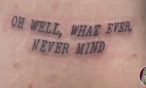 If You Can’t Survive Just Try Tattoo, Explanation Kills Art Tattoo, Nirvana Minimalist Tattoo, Oh Well Whatever Nevermind Tattoo, Aiygiwgwyaiydiwdwy Tattoo, Aesthetic Tattoos Grunge, Grunge Tattoos, Nirvana Tattoo, Grunge Tattoo