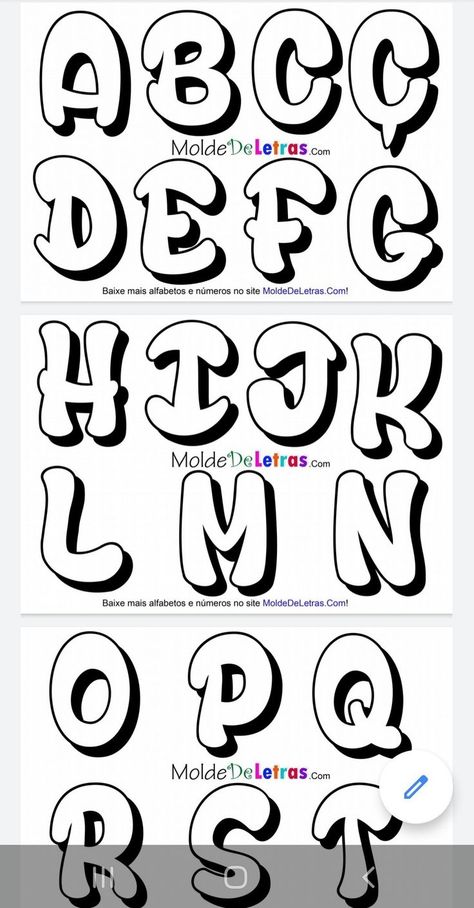 Font Styles Alphabet, Hand Lettering Alphabet Fonts, Alfabet Font, Lettering Styles Alphabet, Lettering Guide, Alphabet Templates, Alfabet Letters, Seni Dan Kraf, Hand Lettering Art