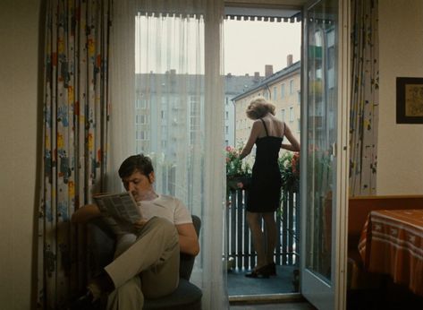 Aesthetic Film Scenes, Fear Eats The Soul, In Home Photography, Rainer Werner Fassbinder, Film Scenes, Aesthetic Film, Bookstore Cafe, Home Photography, Retro Film