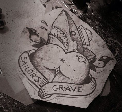 Grave Grave Yard Tattoos, Grave Stone Tattoo, Grave Tattoo, Stone Tattoo, Grave Stone, Tattoo Aesthetic, Nautical Art, Grave Marker, Deathly Hallows