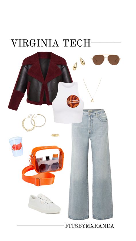 VIRGINIA TECH GAMEDAY OUTFIT | Shop the look #outfitinspo #gameday #gamedayfit #gamedayoutfit #outfit #virginiatech Outfit Shop, Fits Clothes, Virginia Tech, Gameday Outfit, Shop The Look, Your Aesthetic, Virginia, Shopping Outfit, Energy