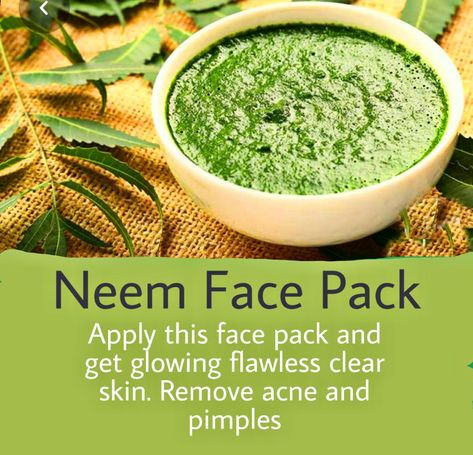 #neemfacepack #neembenefitsforskin #oilyskin #glowingskin #darkspots #largepores Neem Face Pack For Acne, Face Pack For Clear Skin, Neem Face Pack, Remove Pimples, Natural Beauty Remedies, Face Pack, How To Remove Pimples, Learn Faster, Large Pores