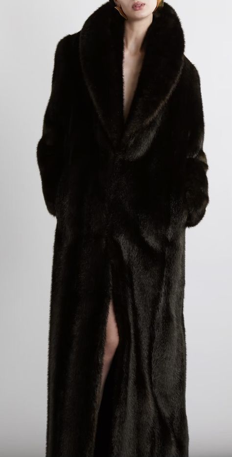 Black Fur Jacket, Soviet Fashion, Brown Fur Coat, Black Fur Coat, Elegant Shawl, Black Faux Fur Coat, Fur Coat Vintage, Fabulous Furs, Vintage Mode