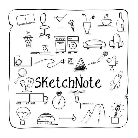 sketchnote exercise | “The SketchNoteBook” – how to create S… | Flickr Ways Of Taking Notes, Sketch Notes Doodles, Yoga Flexibility, Flexibility Exercises, Visual Note Taking, Short Phrases, Eye Expressions, Sketch Note, Note Doodles