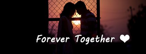 Forever together - couple in love - Facebook cover Photo For Facebook Profile, Awesome Profile Pictures, Cover Photo For Facebook, Linkedin Cover Photo, Whatsapp Dps, Forever Together, Facebook Cover Images, Free Photo Filters, Fb Cover Photos