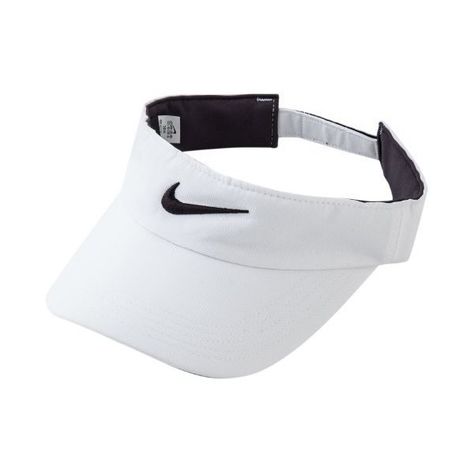 Nike Tech Swoosh Visor ❤ liked on Polyvore featuring accessories, hats, sun visor hat, white hat, nike, nike hats and sun visor Nike Dad Hat With Curved Visor For Sports, Nike Casual Hat With Curved Visor, Nike Casual Snapback Visor Hat, Nike Casual Visor Hat, Hats Nike, Nike Visor, Calvin Klein Outfits, Luxury Baby Clothes, Nike Hat