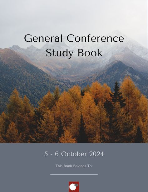 Free Downloadable October 2024 General Conference Study Books Study Books, Study Book, Christmas Planning, Study Plan, Atonement, Church Of Jesus Christ, Take Notes, General Conference, Book Of Mormon