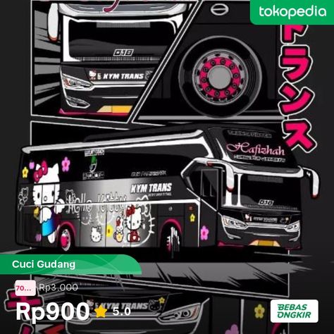 Stiker Bus Mania Bus Artis Basuri KYM Trans Laser Sticker - Rp900 Bus Mania, Bus Sticker, Bus Simulator Indonesia Livery Kerala, Cars Jeep, Bus Games, Bus Simulator, Dream Cars Jeep, Travel Pictures, Kerala