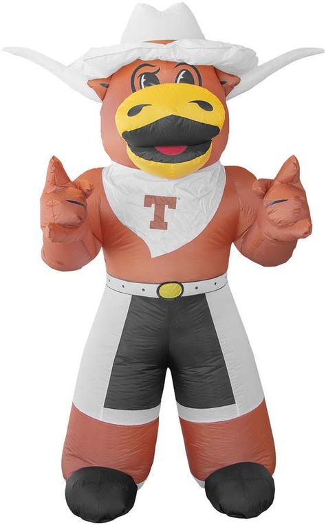 Boelter Texas Longhorns Inflatable Mascot Longhorn Party, Texas Longhorns Logo, Texas Logo, Chairs Logo, Hook Em Horns, Cheerleader Costume, Outdoor Inflatables, Texas Longhorn, Team Mascots