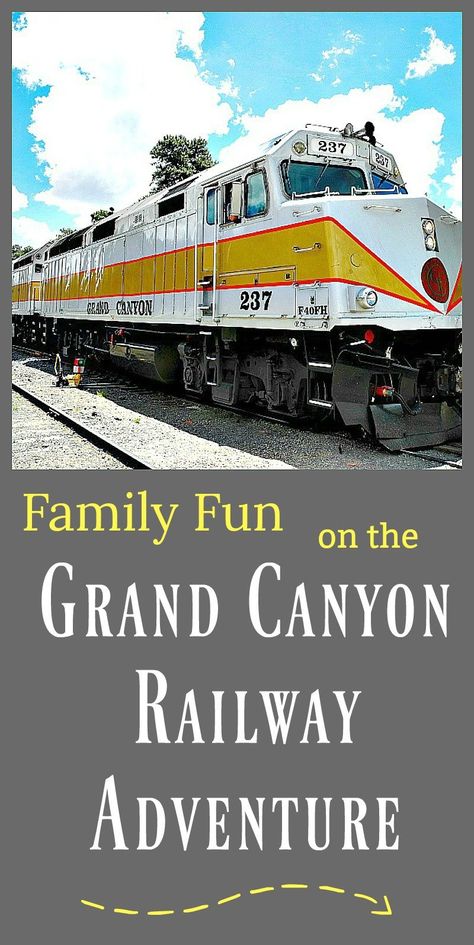 Grand Canyon Railway Adventure Grand Canyon Family Vacation, Grand Cayon, Grand Canyon Hotels, Amtrak Travel, Grand Canyon Vacation, Grand Canyon Railway, Trip To Grand Canyon, Grand Canyon Arizona, Canyon Road