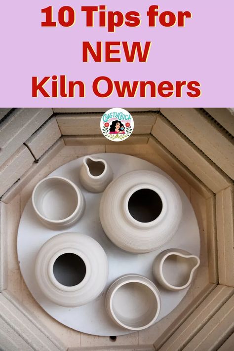 Everything you ned to know about buying and using a kiln for your ceramics. Skutt Kiln, Handmade Clay Pots, Throwing Clay, Slab Ceramics, Pottery Kiln, Beginner Pottery, Paint Your Own Pottery, Wheel Thrown Pottery, Pottery Techniques