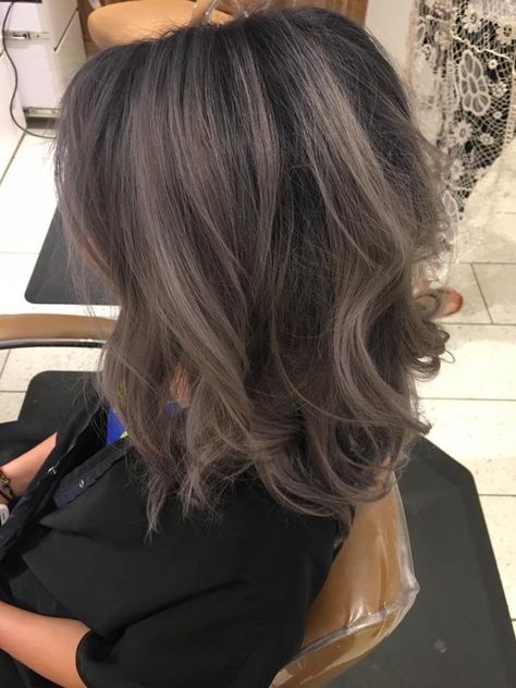 She is naturally a level 8. I prelightened her to a level 9. Toned with 9v redken shades. Used a tube of 8ss with 10g of the dark shadows, 6vol 1:1 for opacity as a shadow root. Mixed 10ss and 8ss equal parts with the 6vol in 1:1 for the kids and ends. Total process time of max 25 mins. Ash Hair, Ash Hair Color, Redken Shades, Level 8, Blending Gray Hair, Gray Hair Highlights, Haircut And Color, Brown Blonde Hair, Hair Color And Cut