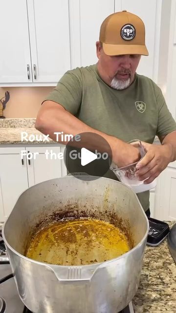 John K Bankston jr on Instagram: "Roux for Gumbo.. You would be surprised how many of these Social Media cooks at don’t know how to make a #roux for a #gumbo or a #gravy  #lol Don’t Get Your Panties in a Wad. I’m just poking fun at y’all.. #louisiana #socialmedia #socialmediacook #livinglife #funny" How To Make Roux For Gumbo, Gumbo Roux Recipe, Roux For Gumbo, How To Make Roux, Gumbo Roux, How To Make Gumbo, Easy Gumbo, Roux Recipe, Gumbo