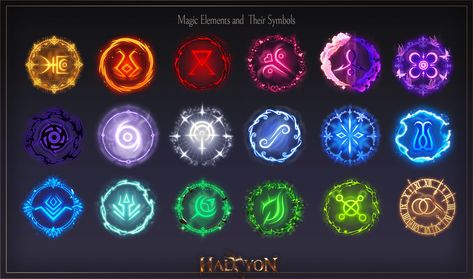 Elemental Magic Symbols, Elements Symbols Magic, Elemental Symbols Art, Element Symbols Magic, All Elements Magic, Magical Elements Symbols, Magic Elements Symbols, All Elements Symbol, Fantasy Elements Magic