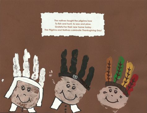 Pilgrim & Indian Hand Prints---No information on this craft. Easy enough to make. Pilgrim Crafts, Thanksgiving Arts And Crafts, Pilgrims And Indians, Easy Diy Thanksgiving, Thanksgiving Crafts Preschool, Preschool Crafts Fall, Thanksgiving Crafts Diy, Easy Thanksgiving Crafts, November Crafts