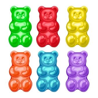 Premium Vector | Set of different sweets. assorted candies. Jelly Bear, Jesus Christ Illustration, Jelly Bears, Bear Vector, Jelly Babies, Cbd Gummies, Graffiti Characters, Kevin Costner, Photography Illustration