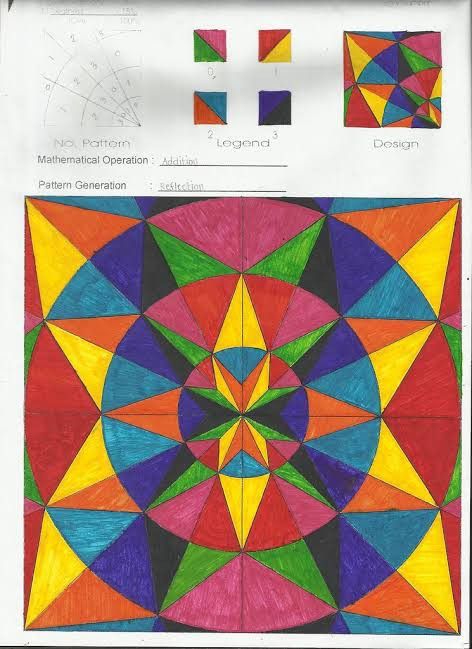 Symmetry In Design, Circular Grid Design, Modulo Art Design Pattern Easy, Modulo Art Circular Grid Pattern, Kaleidoscope Pattern Design, Modulo Art Pattern Ideas Math, Modulo Art Kaleidoscopic Grid, Modulo Art Pattern Ideas, Modulo Art Square Grid