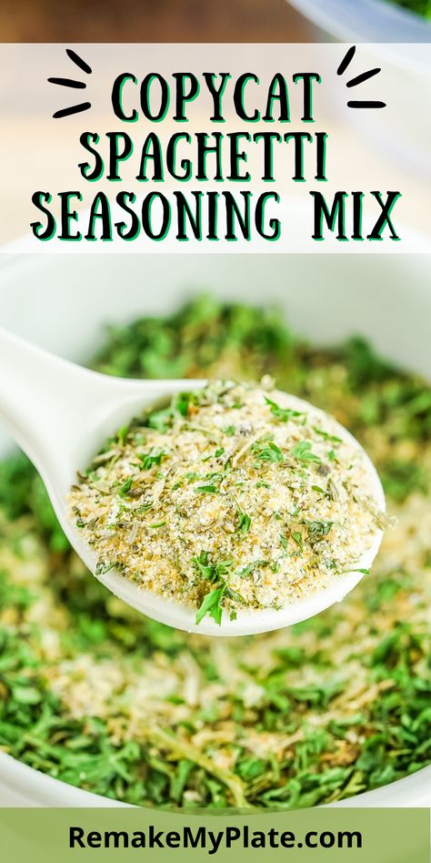 Mccormick Seasoning Recipes, Copycat Mccormick Spaghetti Seasoning, Homemade Spaghetti Seasoning Packet, Mccormick Spaghetti Seasoning Recipe, Homemade Spaghetti Seasoning, Spaghetti Sauce Mix Dry, Diy Spaghetti Seasoning, Spaghetti Seasoning Mix Homemade, Spaghetti Sauce Seasoning Recipe