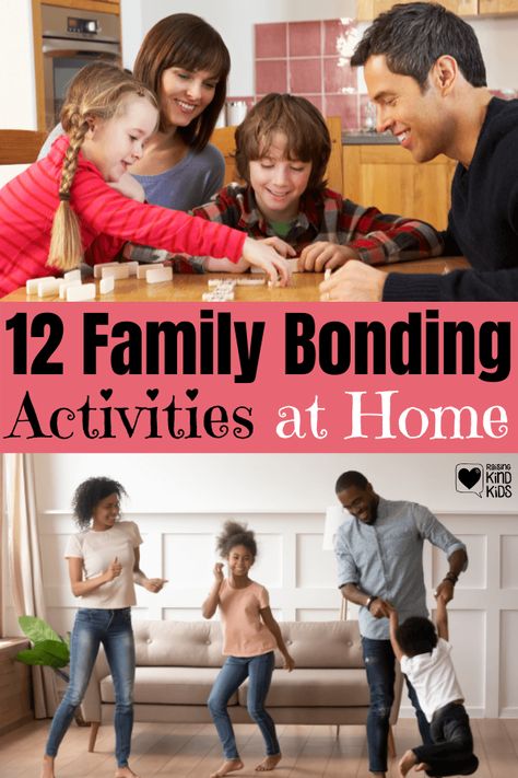 Looking for fun and enjoyable ways to spend time together as a family? These 12 Family Bonding Activities at home is perfect to help you connect with your kids. A list of fun ways to spend time and build a strong family identity at the comfort of your home. #familybond #familybondingactivities #familytime #familyidentity #strongfamilybond #funfamilytime #coffeeandcarpool #familyactivitiesathome #bondingtime School Readiness Activities, Family Playlist, Sibling Bonding, Boredom Busters For Kids, Night Activities, Family Bonding Activities, Kindness Activities, Blue Comforter, Bonding Activities