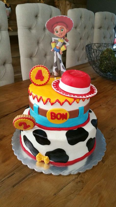 Jesy! Toy story! Toy Story Birthday Cake, Toy Story Party Decorations, Jessie Toy Story, Toy Story Cakes, Story Birthday, Toy Story Birthday Party, Girl Birthday Themes, Frozen Theme