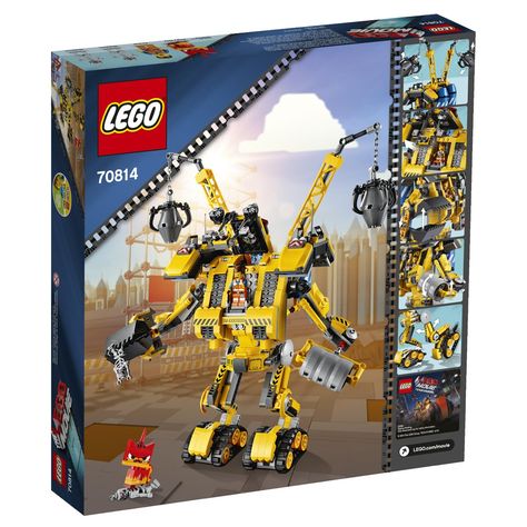 Amazon.com: LEGO Movie 70814 Emmet's Construct-o-Mech Building Set: Toys & Games Lego Movie Emmet, Lego Movie Sets, Set Building, The Lego Movie, Cement Mixers, Wrecking Ball, My Shopping List, Buy Lego, Lego Movie