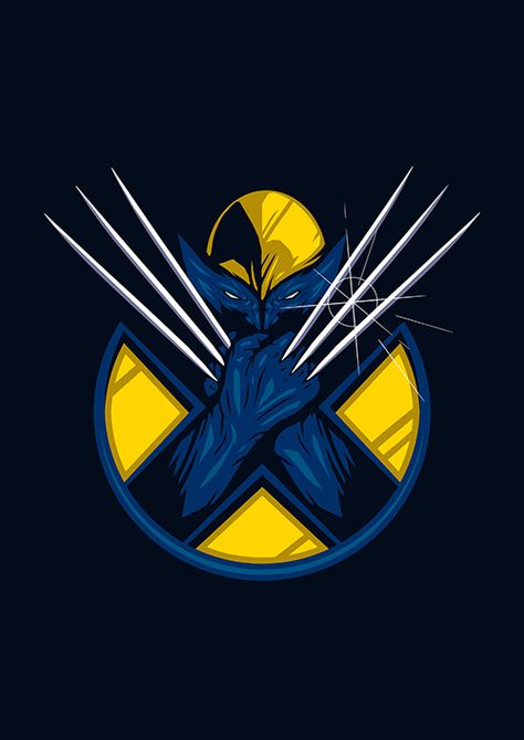 Wolverine Logo, The Wolverine, Iphone Wallpaper, Marvel, Wallpapers, Iphone, Yellow, Black