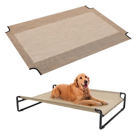 PRICES MAY VARY. 【About Product】-Approx. 43"x30" (109x76 cm).This pet cot replacement cover is designed for VEEHOO bed model: CWC2201,Size L. 【Durable in Use】- Crafted of premium quality Textilene mesh fabric, veehoo bed cover is more durable and tear-resistant than other in the market. Long-lasting ripstop cloth. So you don’t need to worry if it will crack by your naughty guy. 【Stay Cool Ever】- Featuring grid cloth design, our bed mat allows air to flow, keeping them cool while they relax in th Cloth Design, Bed Mats, Bed Cover, Stay Cool, Bed Covers, Dog Bed, Mesh Fabric, Premium Quality, Pet Supplies