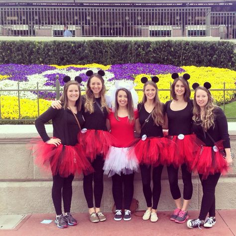 Disney Bachelorette Party, Disney Bachelorette Parties, Disney Bachelorette, Disneyland Outfits, Disney Costumes, Bachelorette Party, Disneyland, Tulle Skirt, Party Ideas