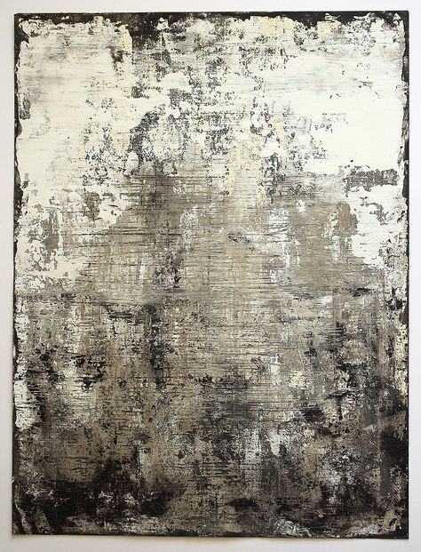 Distressed Artwork, Christian Hetzel, Grey Abstract Art, Wabi Sabi Art, Nature Artists, Kunst Inspiration, Soyut Sanat Tabloları, Grey Art, Encaustic Art