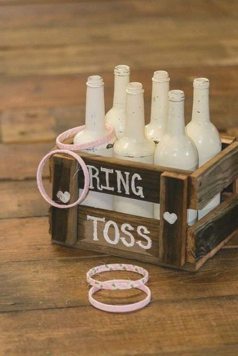 Country Rustic Wedding Ideas, Country Rustic Wedding, Rustic Wedding Ideas, Marriage Day, Ring Toss Game, Rustic Ring, Rustic Rings, Ring Toss, Toss Game