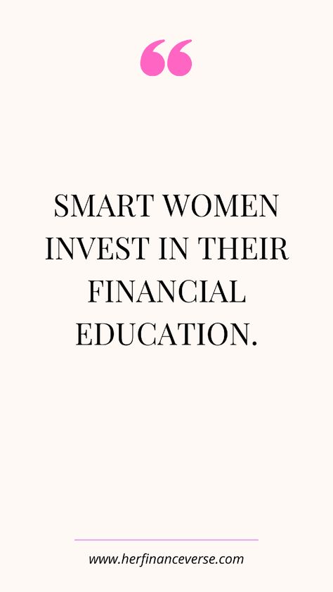 Herfinanceverse: Where smart women learn to invest smarter. Access free, expert financial guidance designed for female investors. Break through money barriers, build lasting wealth, and join a community of empowered women taking control of their finances. Investing For Women, Personal Finance Aesthetic, Smart Money Woman, Financial Stability Aesthetic, Female Investors, Financial Controller, Financial Feminist, Financial Investing, Women In Finance