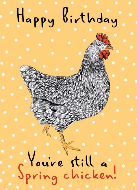 Silly Birthday Wishes, Happy Birthday Chicken, Chicken Birthday, Birthday Wishing, Happy Birthday Animals, Happy Birthday Sister Quotes, Birthday Wishes Gif, Funny Happy Birthday Wishes, Birthday Greetings Friend