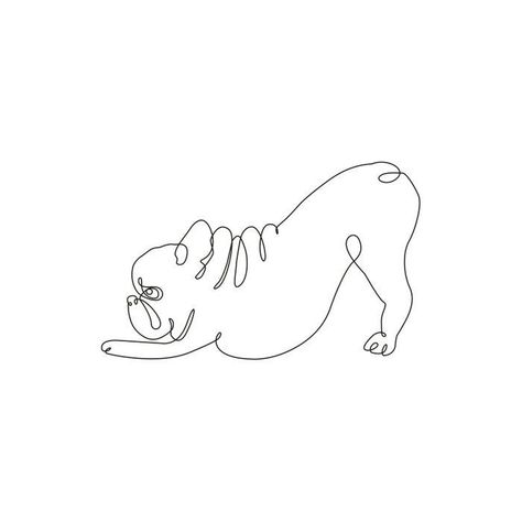 Tatoo Dog, Cat Line Art, French Bulldog Tattoo, One Line Tattoo, Bulldog Tattoo, Dog Line Art, French Bulldog Art, Dog Art Print, Bulldog Francese