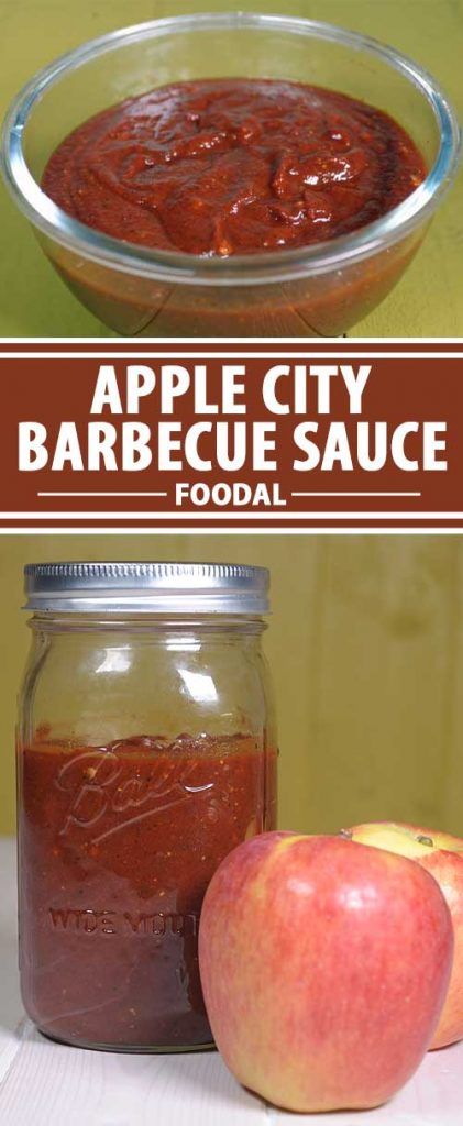 Apple cider, pork and barbecue sauce are the trifecta of fall and winter barbecuing. Now you can join the taste of cider and the sauce with this beautifully crafted homemade version. Get the recipe on Foodal now! Apple Bbq Sauce Recipe, Tangy Bbq Sauce Recipe, Apple Bbq Sauce, Apple Cider Pork, Homemade Barbecue Sauce Recipe, Apple City, Carolina Bbq Sauce, Barbecue Sandwiches, Homestead Kitchen