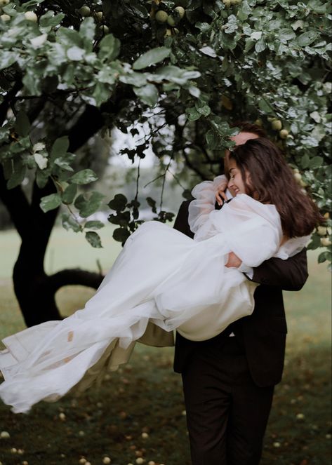 Carrying Pose, Wedding Dress One Shoulder, Garden Theme Wedding, New Bride, Tuscan Wedding, When I Get Married, Dress One Shoulder, Wedding Photos Poses, Wedding Goals