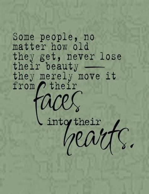 As you get older, what you look like on the outside becomes less and less of an issue, and who you are on the inside becomes the primary point of interest.  You eventually realize that beauty has almost nothing to do with looks; it’s who you are as a person, how you make others feel about themselves, and most importantly, how you feel about yourself. - via: http://www.marcandangel.com/2012/12/21/7-things-you-will-smile-about/ Old Things Quotes, Quotes About Aging Gracefully, Quotes About Aging, Things Quotes, It Goes On, How Old, Aging Gracefully, Beauty Quotes, No Matter How