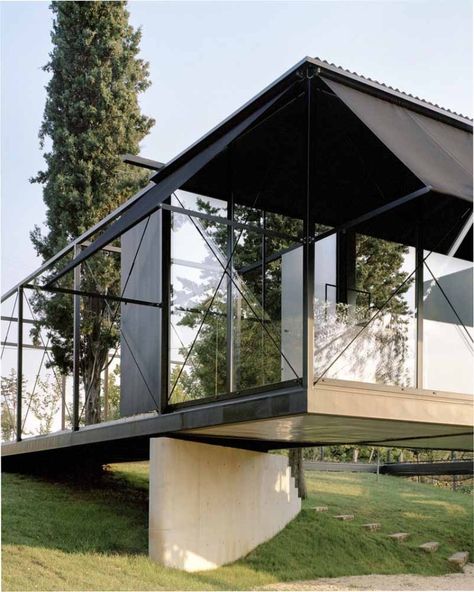 Urban Concept, Module Design, Steel Frame House, Glass Structure, Landscape Elements, Precast Concrete, Timber House, Architect House, Rural Landscape