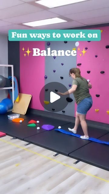 Play On Pediatric Therapy | Kids Therapy on Instagram: "Happy Tip Tuesday! Here’s some examples on how we make working on balance fun 💥  🏡 at home: use your couch cushions, pillows, boxes  •  •  •  #playon #playonpediatric #playonpediatrictherapy #barrhavenbusiness #ot #pt #ptforkids #physioforkids #otforkids #physiotherapy #occupationaltherapy #primitivereflexes #primitivereflexintegration #behaviours #sensoryplay #ptforchildren #otforchildren #ottawa #balance #obstaclecourserace #balancetraining" Pediatrics Physical Therapy, Paediatric Physiotherapy Ideas, Vestibular Activities Kids, Pediatric Occupational Therapy Ideas, Geriatric Activities, Vestibular Activities, Pediatric Physical Therapy Activities, School Based Therapy, Kids Therapy